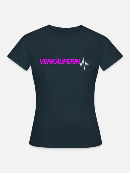 Verkäuferin - Frauen T-Shirt - Navy