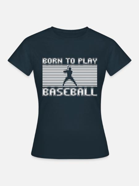 Baseball - Frauen T-Shirt - Navy