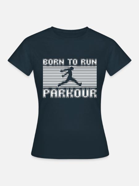 Parkour - Frauen T-Shirt - Navy