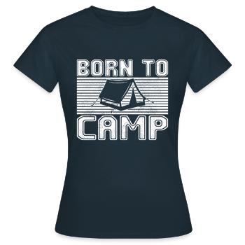 Camp - T-shirt Femme - marine - Devant - AI Model Female 172 dark (172cm)