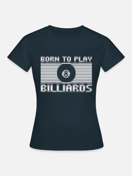 Billiard - Frauen T-Shirt - Navy