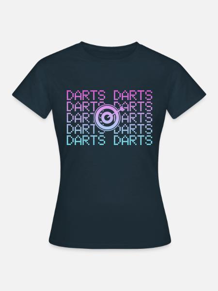 Dart Darts - Frauen T-Shirt - Navy