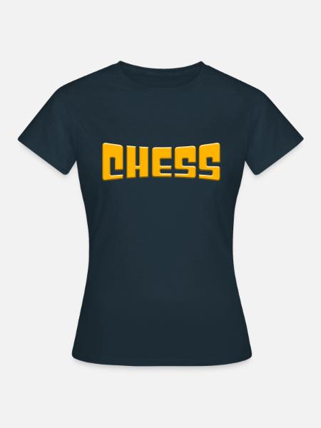Schach - Frauen T-Shirt - Navy