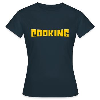Cuire - T-shirt Femme - marine - Devant - AI Model Female 172 dark (172cm)