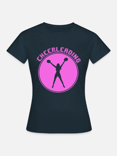 cheerleading - Frauen T-Shirt - Navy