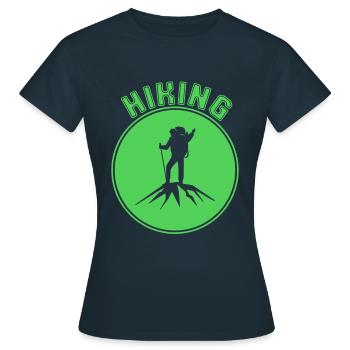 Alpinisme - T-shirt Femme - marine - Devant - AI Model Female 172 dark (172cm)