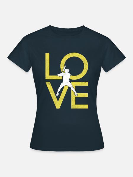 Baseball - Frauen T-Shirt - Navy