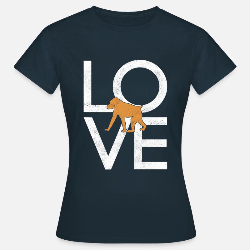 Monkey - Women's T-Shirt - navy