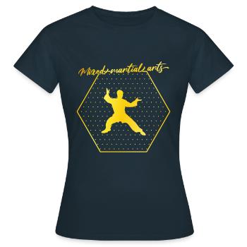 Arts martiaux - T-shirt Femme - marine - Devant - AI Model Female 172 dark (172cm)
