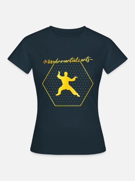 Kampfsport - Frauen T-Shirt - Navy