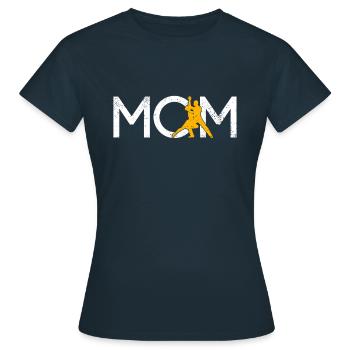 Maman dansante - T-shirt Femme - marine - Devant - AI Model Female 172 dark (172cm)