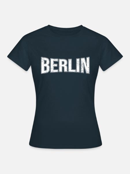 Berlin - Frauen T-Shirt - Navy