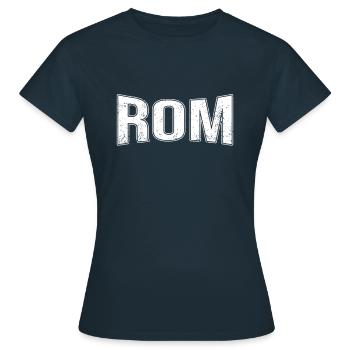 Rome - Women's T-Shirt - navy - Front - AI Model Female 172 dark (172cm)