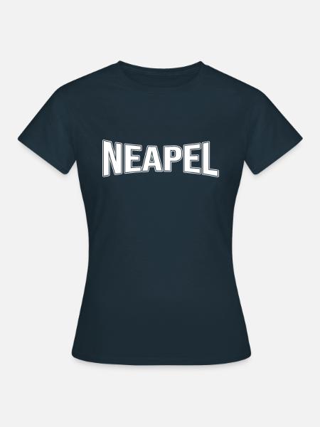 Neapel - Frauen T-Shirt - Navy