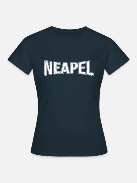 Neapel - Frauen T-Shirt - Navy