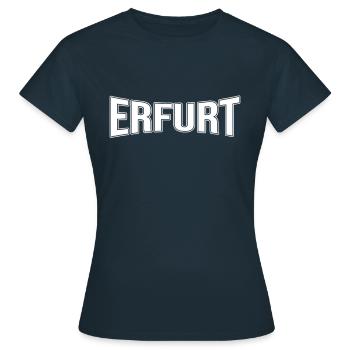 Erfurt - T-shirt Femme - marine - Devant - AI Model Female 172 dark (172cm)