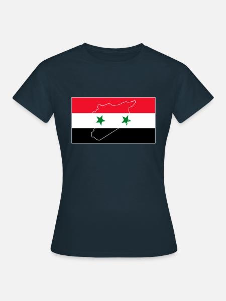 Irak Flagge - Frauen T-Shirt - Navy