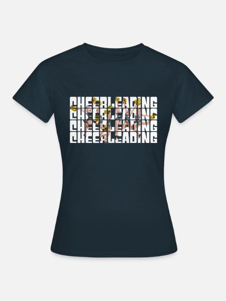 Cheerleading - Frauen T-Shirt - Navy