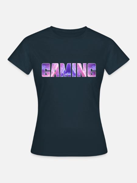 gaming - Frauen T-Shirt - Navy