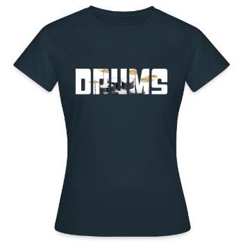 Percussion - Women's T-Shirt - navy - Front - AI Model Female 172 dark (172cm)