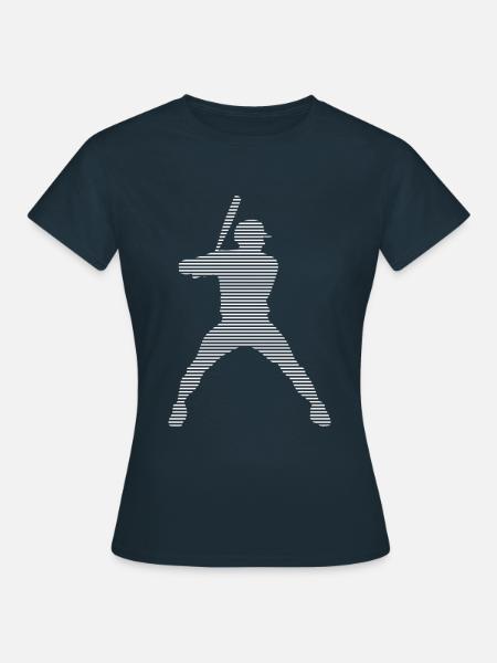 Baseball - Frauen T-Shirt - Navy