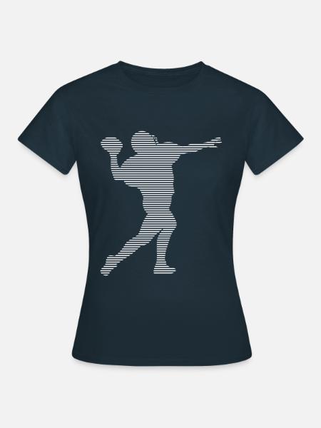 American football - Frauen T-Shirt - Navy