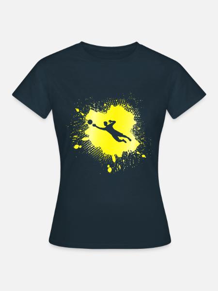 Torwart - Frauen T-Shirt - Navy
