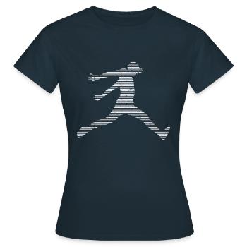Parkour - T-shirt Femme - marine - Devant - AI Model Female 172 dark (172cm)