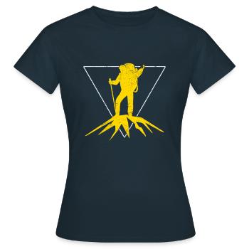 Alpinisme - T-shirt Femme - marine - Devant - AI Model Female 172 dark (172cm)