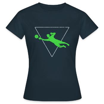 Gardien - T-shirt Femme - marine - Devant - AI Model Female 172 dark (172cm)