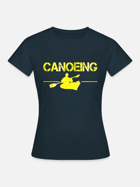 Kanusport - Frauen T-Shirt - Navy