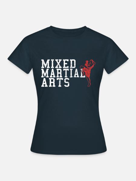 Kampfsport - Frauen T-Shirt - Navy