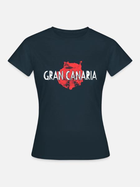 Gran Canaria - Frauen T-Shirt - Navy
