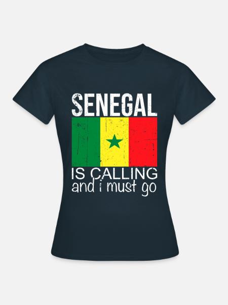 senegal - Frauen T-Shirt - Navy