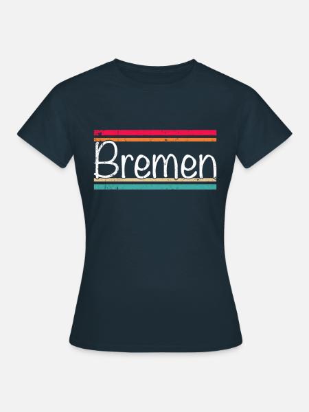 Bremen - Frauen T-Shirt - Navy