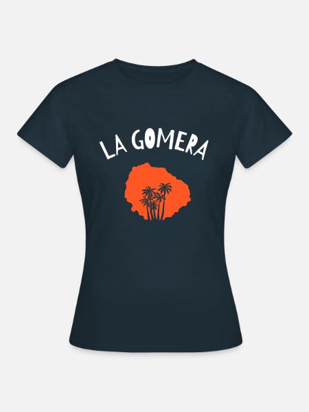 La Gomera - Frauen T-Shirt - Navy