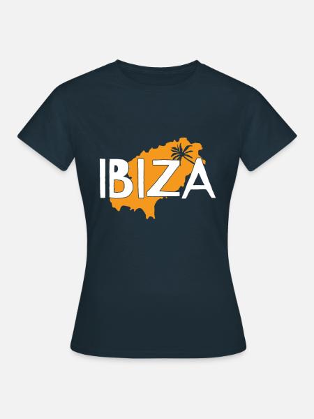 Ibiza - Frauen T-Shirt - Navy