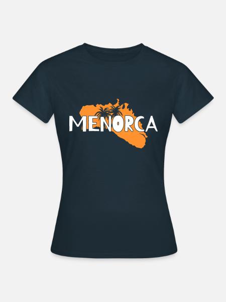 Menorca - Frauen T-Shirt - Navy