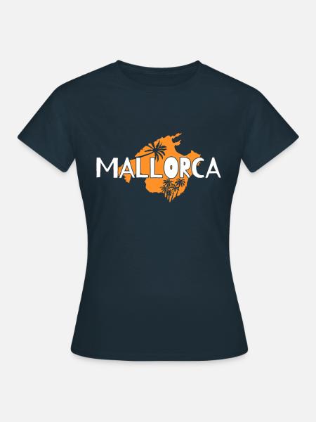 Mallorca - Frauen T-Shirt - Navy