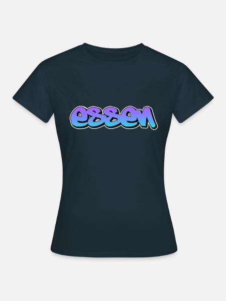essen - Frauen T-Shirt - Navy