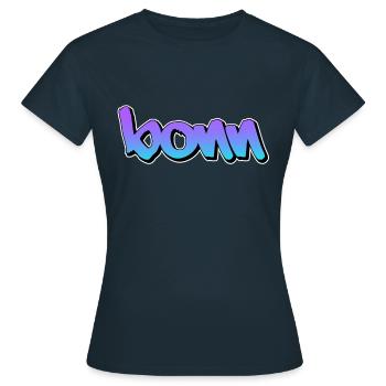 Bonn - T-shirt Femme - marine - Devant - AI Model Female 172 dark (172cm)