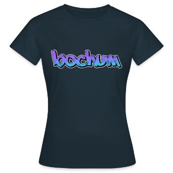 Bochum - T-shirt Femme - marine - Devant - AI Model Female 172 dark (172cm)