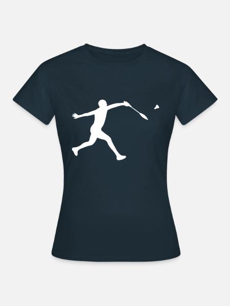 Badminton - Frauen T-Shirt - Navy