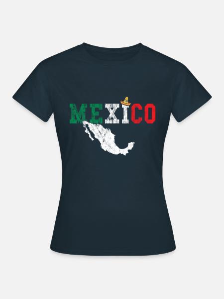 Mexiko - Frauen T-Shirt - Navy