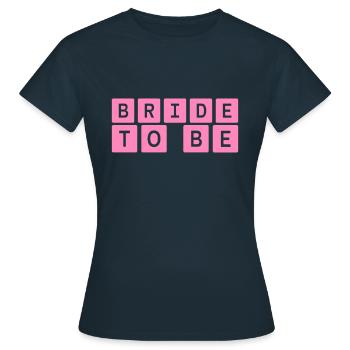 Fête de mariage - T-shirt Femme - marine - Devant - AI Model Female 172 dark (172cm)