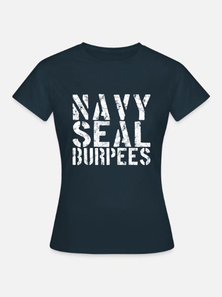 Burpees Shirt - Frauen T-Shirt - Navy