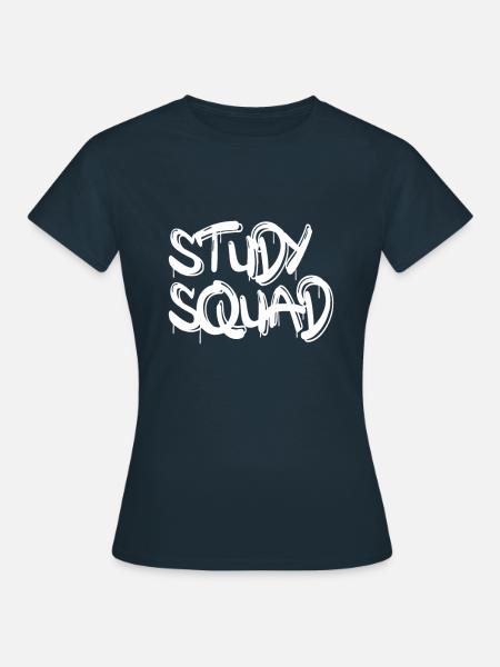 study squad - Frauen T-Shirt - Navy