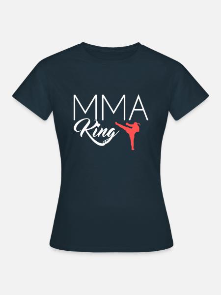 MMA King - Frauen T-Shirt - Navy