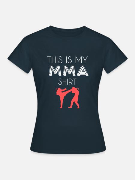 MMA Shirt - Frauen T-Shirt - Navy