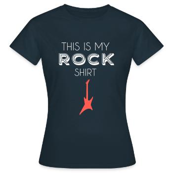 Jupe chemise - T-shirt Femme - marine - Devant - AI Model Female 172 dark (172cm)